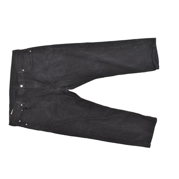 Men's Levi's 569 Loose Fit Black Denim Jeans Big & Tall Size 42x32 - Picture 1 of 8